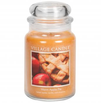 Village Candle Dome 602g - Warm Apple Pie